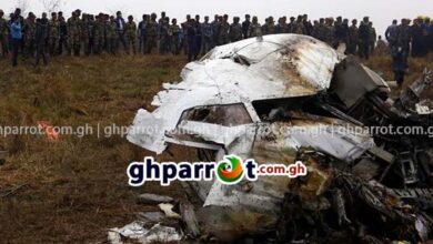 DRC, DRC PLANE CRASH