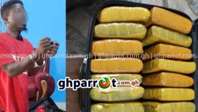 66 PARCELS, Man Caught with 66 Parcels of Suspected Narcotic at Samreboi